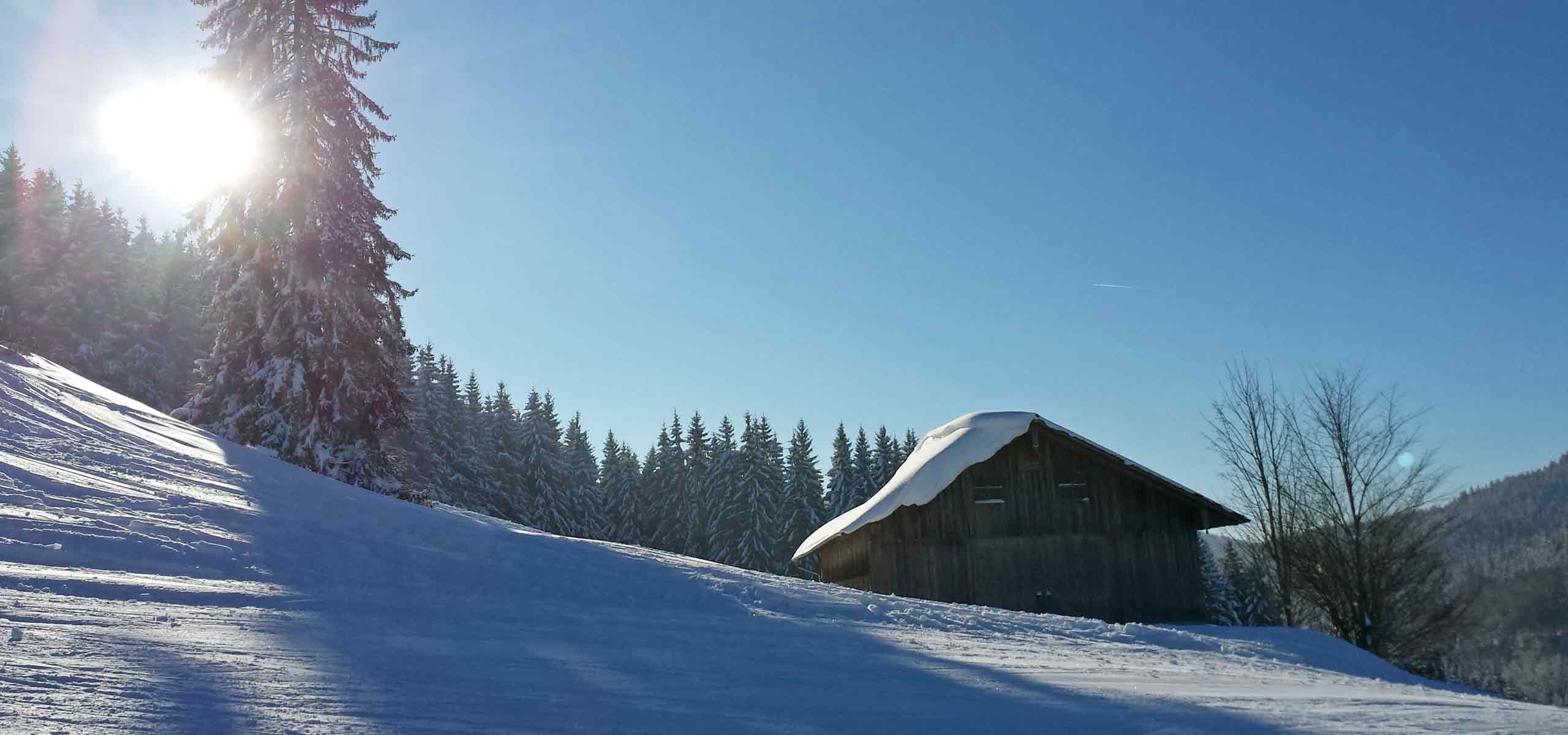 Winterwanderung im Allgäu